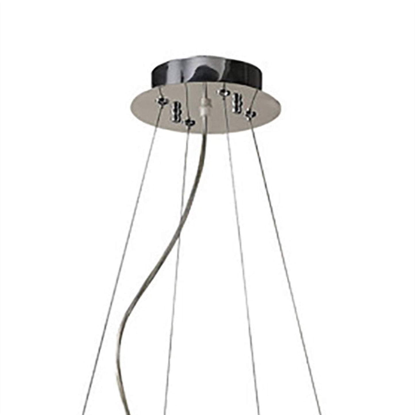 Diyas Kenzie 66cm  16 Light G4 Polished Chrome/Crystal, NOT LED/CFL Compatible Ceiling Pendant Light Fitting