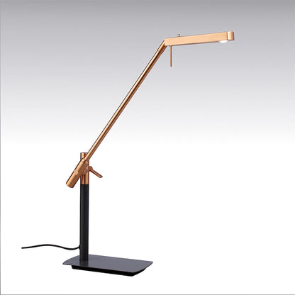 Mantra M4951 Phuket Table Lamp 1 Light 7W LED 3000K, 600lm, Copper/Anthracite, 3yrs Warranty