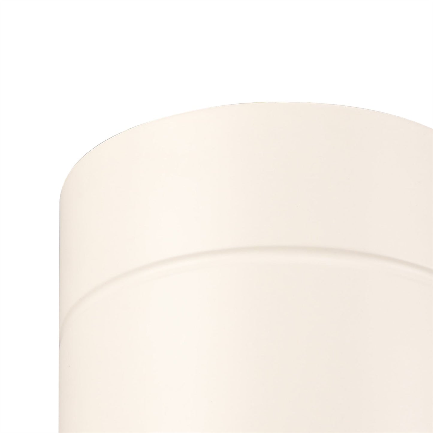 Mantra Fusion M5626 Aruba Flush Large 12cm Round 1 x E27, Matt White - M5626 Ceiling