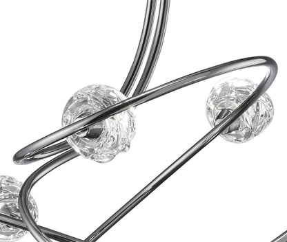 Mantra M3940 Maremagnum Ceiling 8 Light G9, Polished Chrome