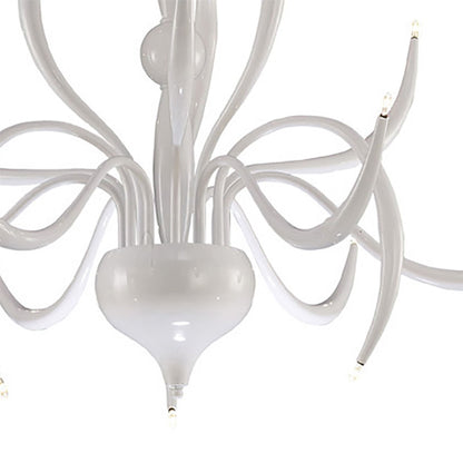 Diyas Llamas 96cm  15 Light G4 White, NOT LED/CFL Compatible Ceiling Pendant Light Fitting