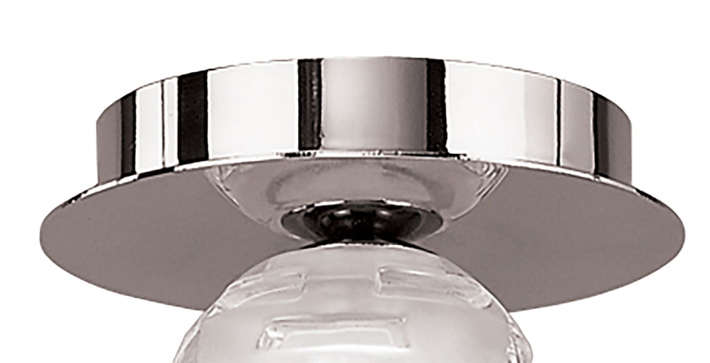 Mantra M0096 Dali Ceiling 1 Light G9, Polished Chrome