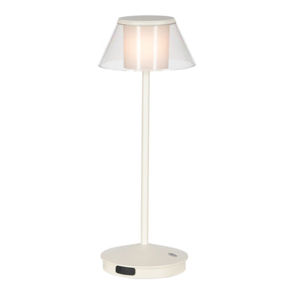 Mantra Fusion K5 Cordless K5 Rechargeable Battery Operated Lantern, 2W LED, 3000K, 230lm, IP54, USB Charging Cable Included, White, 3yrs Warranty