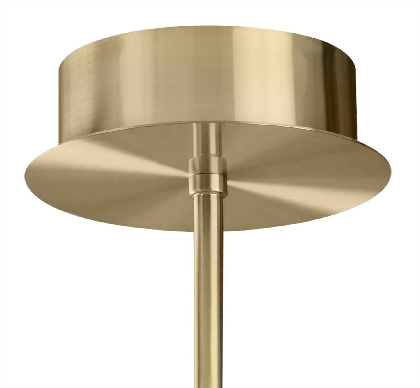 Mantra Olimpia Ceiling Light, 20W LED, 3000K, 1500lm, IP20, Satin Gold, 3yrs Warranty