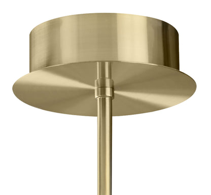 Mantra Olimpia Ceiling Light, 20W LED, 3000K, 1500lm, IP20, Satin Gold, 3yrs Warranty