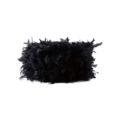Diyas Arqus Feather Shade Black 330mm x 200mm