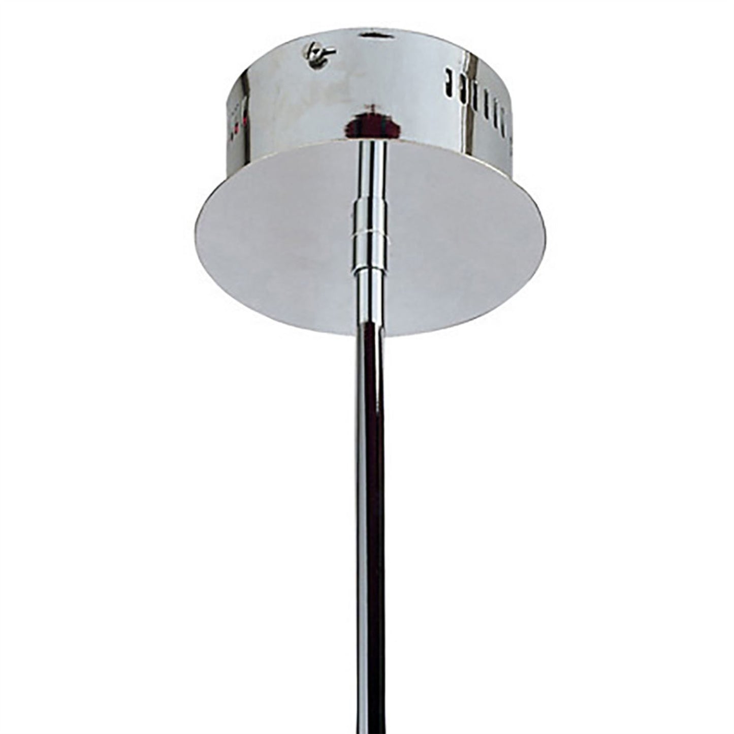 Diyas Elisa 42cm  Round 6 Light G4 Polished Chrome, NOT LED/CFL Compatible Ceiling Pendant Light Fitting