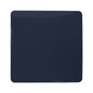 Trendi Artistic Modern Glossy Tactile Single Blanking Plate Navy