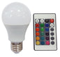 Mantra Fusion Lamps Dimmable LED GLS E27, 7.5W RGB with Remote Control