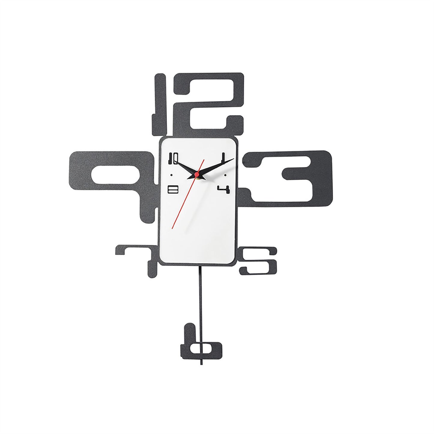 Diyas Home (DH) Infinity Designer Clock Black/White Wall