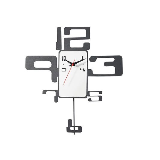 Diyas Home (DH) Infinity Designer Clock Black/White Wall