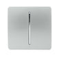 Trendi Artistic Modern Glossy Door  Auto Retractive Bell Switch Silver ART-DBSI