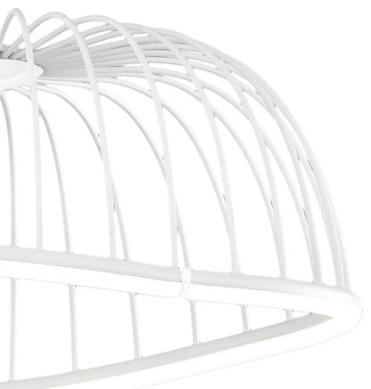 Mantra Celeste Pendant 61cm Round, 30W LED, 3000K, 2100lm, White, 3yrs Warranty