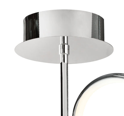 Mantra Olimpia Ceiling Light, 36W LED, 3000K, 2700lm, IP20, Chrome, 3yrs Warranty