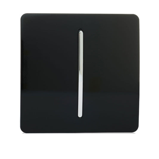 Trendi 1 Gang 3 Way Intermediate  10 Amp Rocker Light Switch Black ART-SS9BK