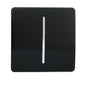Trendi 1 Gang 3 Way Intermediate  10 Amp Rocker Light Switch Black ART-SS9BK