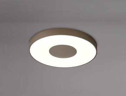 Mantra Coin 50cm Round Ceiling 80W LED with Remote Control 2700K-5000K, 3900lm, Sand Brown, 3yrs Warranty Ceiling