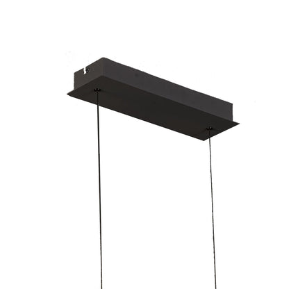 Mantra Kitesurf Loop Under Linear Pendant, 30W LED, 3000K, 2400lm, Black, 3yrs Warranty