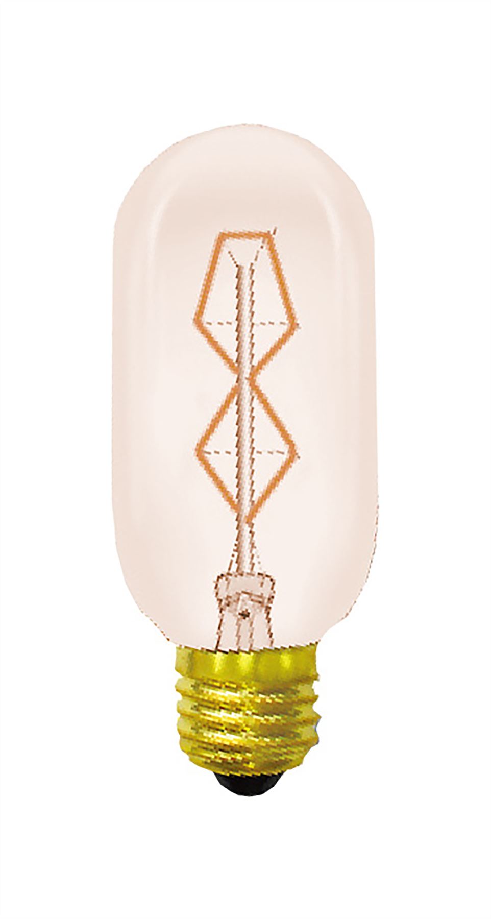 Luxram Rustica Tubular/S E27 Tinted 40W Incandescent