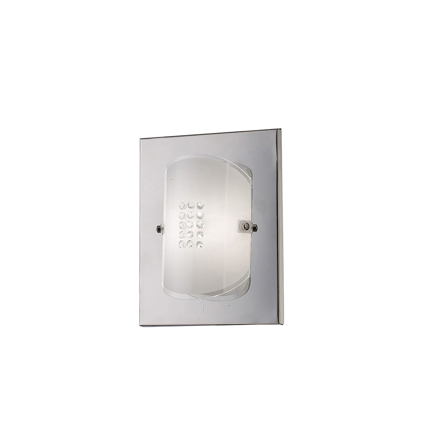 Diyas Starlis Wall Light 1 Light G9 Polished Chrome/Glass/Crystal