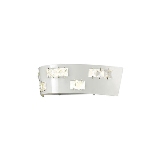 Diyas Phoenix Wall Light 6 X 0.5W LED 4000K White/Crystal