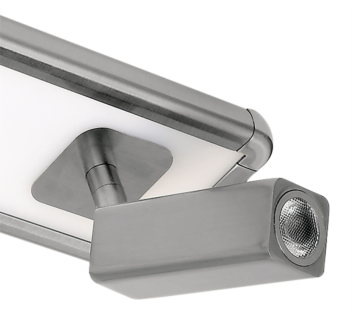 Mantra M5252 Ibiza Ceiling Light, Wall 3 Head with Backlit Light 30W LED Satin Nickel 4000K, 2200lm,, 3yrs Warranty
