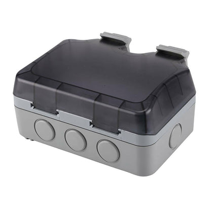 Deco Additions, Exterior IP66 2 Gang 13Amp Switched Double Socket - D0591 Wiring