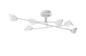 Mantra Capuccina 115cm Large 6 Light Semi Flush, 45W LED, 3000K, 3100lm, White, 3yrs Warranty