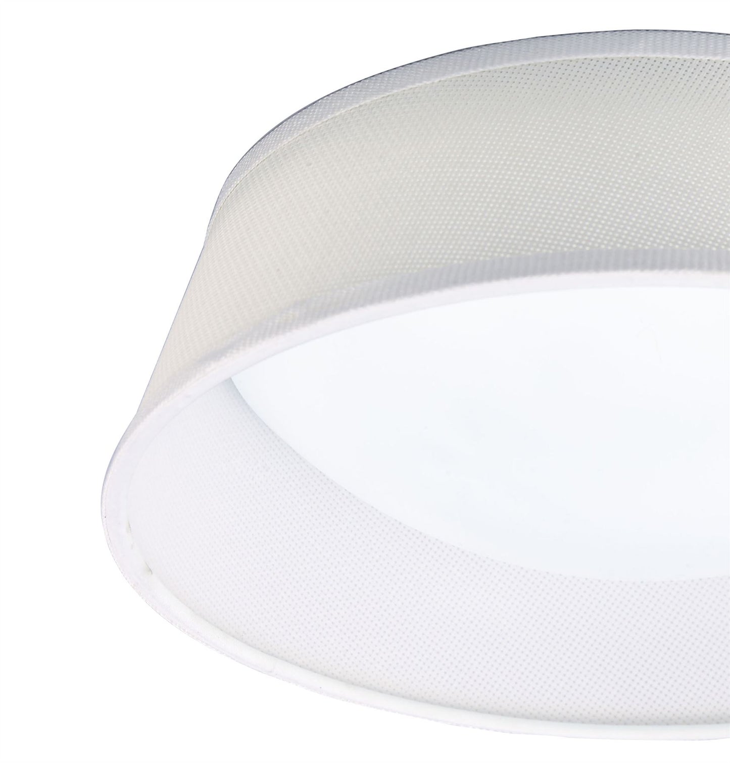 Mantra Nordica Plafones M4960 Nordica Ceiling 12W LED 32CM Off White 3000K, 120lm, White Acrylic with Ivory White Shade, 3yrs Warranty