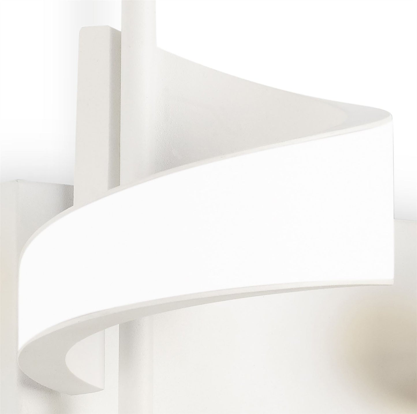 Mantra Tsunami 2 Light Spiral Wall Light, 24W LED, 3000K, 1800lm, Sand White, 3yrs Warranty