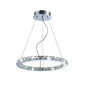 Diyas Galaxy 47cm  Round Small 27W LED 6000K Polished Chrome/Crystal Ceiling Pendant Light Fitting