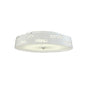 Diyas Phoenix 40cm Flush  18W LED 4000K White/Crystal Crystal Ceiling Light Fitting