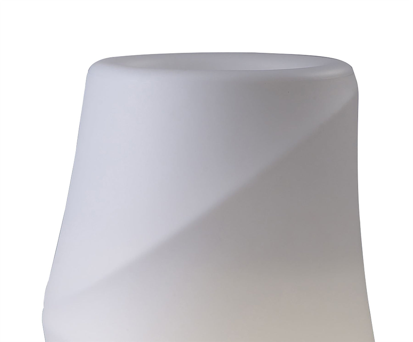 Mantra Bambu Tall Pot 2 Light E27 Outdoor IP65, Opal White
