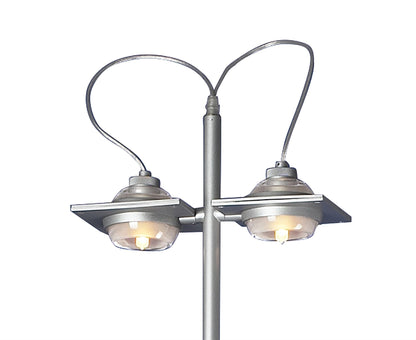 Mantra (0040 009) Ull Floor Lamp 2 Light G9 Silver Grey, NOT LED/CFL Compatible