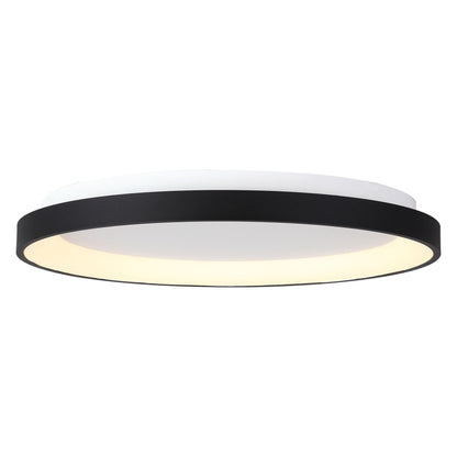 Mantra Fusion Niseko Ring Ceiling 90cm 78W LED, 3000K, 6200lm, Black, 3yrs Warranty Ceiling