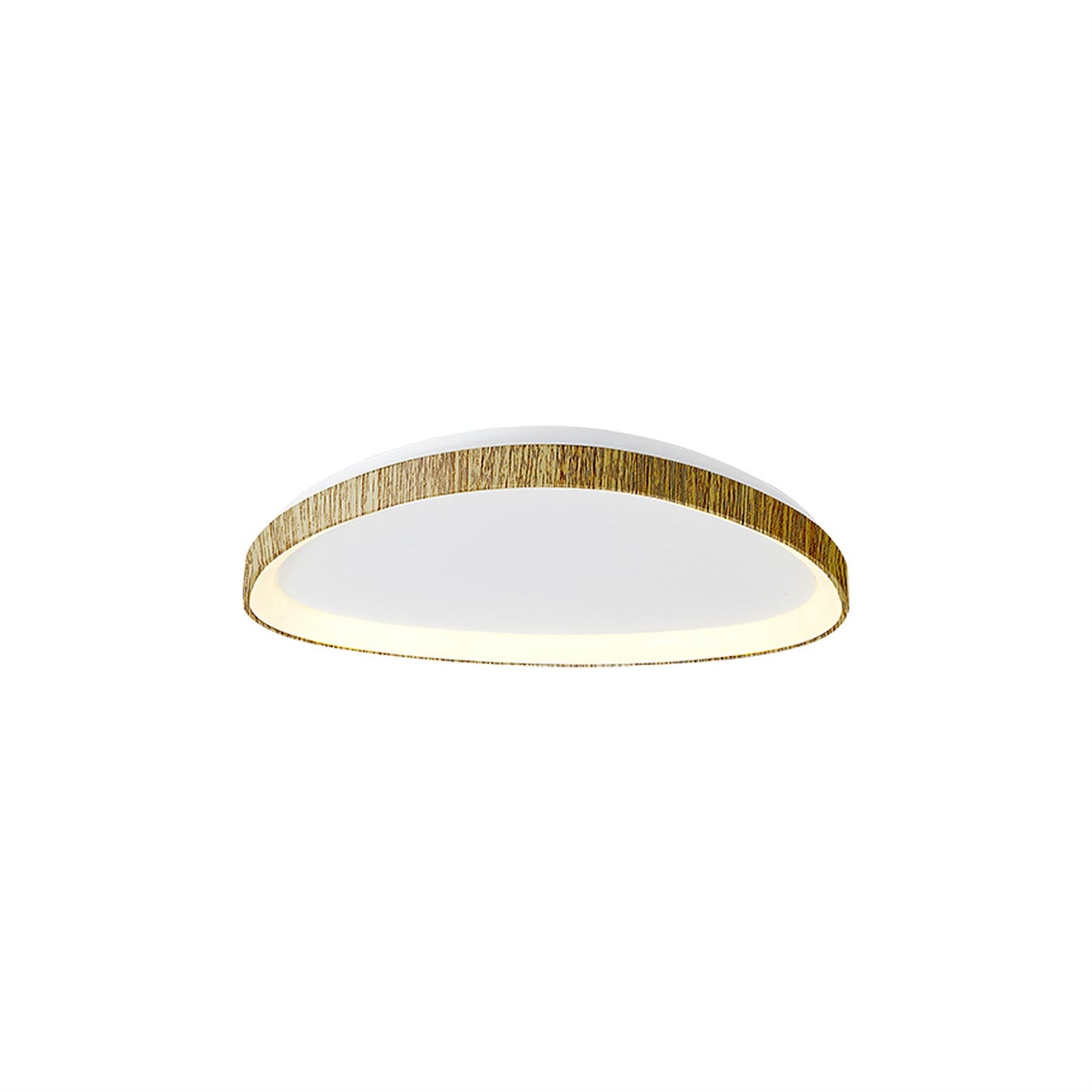 Mantra Fusion Niseko Triangular Ceiling 42cm 35W LED, 3000K, 2300lm, Wood, 3yrs Warranty Ceiling