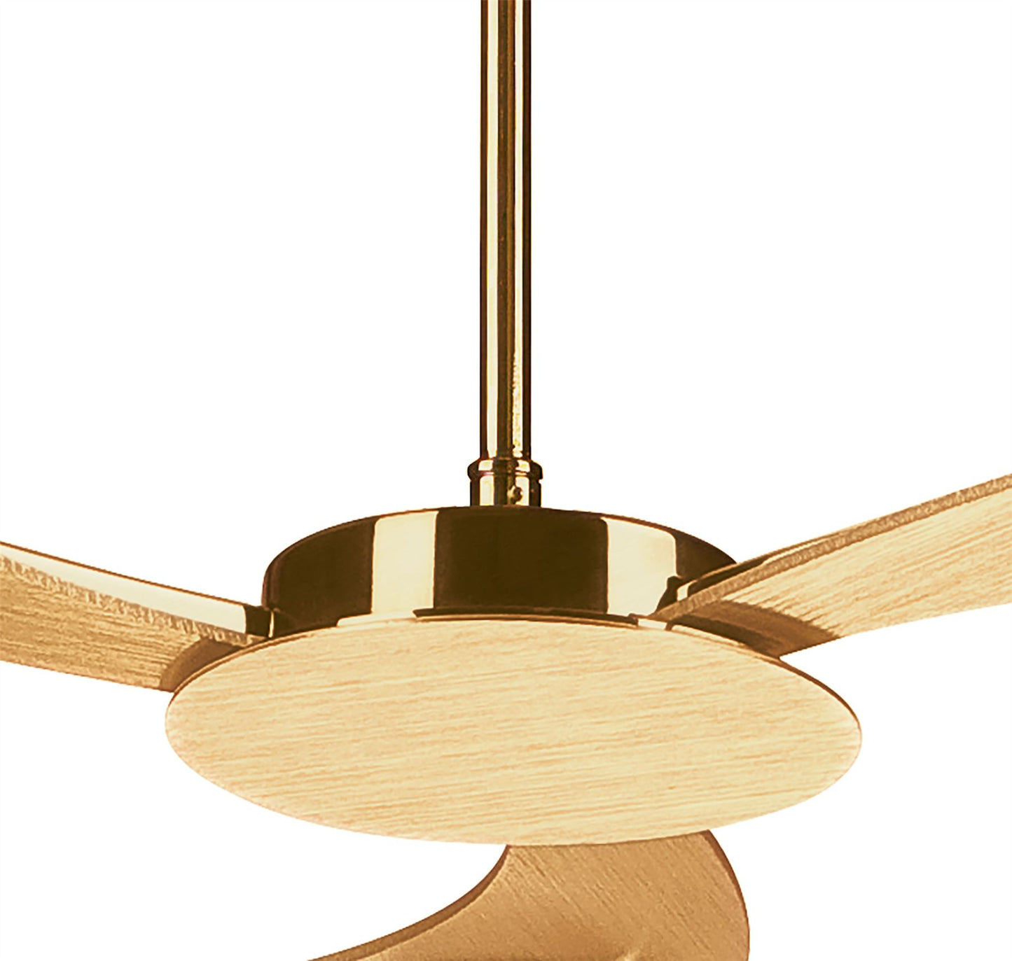 Mantra Fusion Juno 58cm Telescopic Convertible To Semi Flush 3 Light 15W LED 3000K, 1350lm, Satin Gold/Frosted Acrylic/Gold, 3yrs Warranty