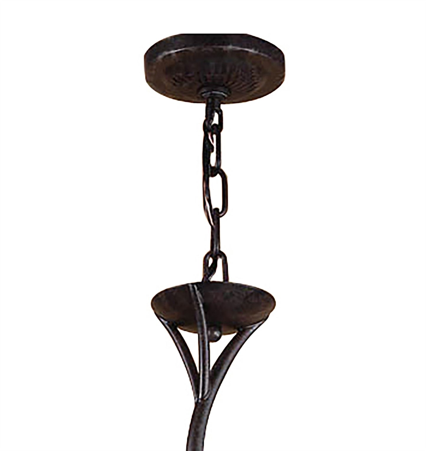Mantra Forest 70cm Pendant 3 Arm 9 Light G9, Brown/Black Oxide