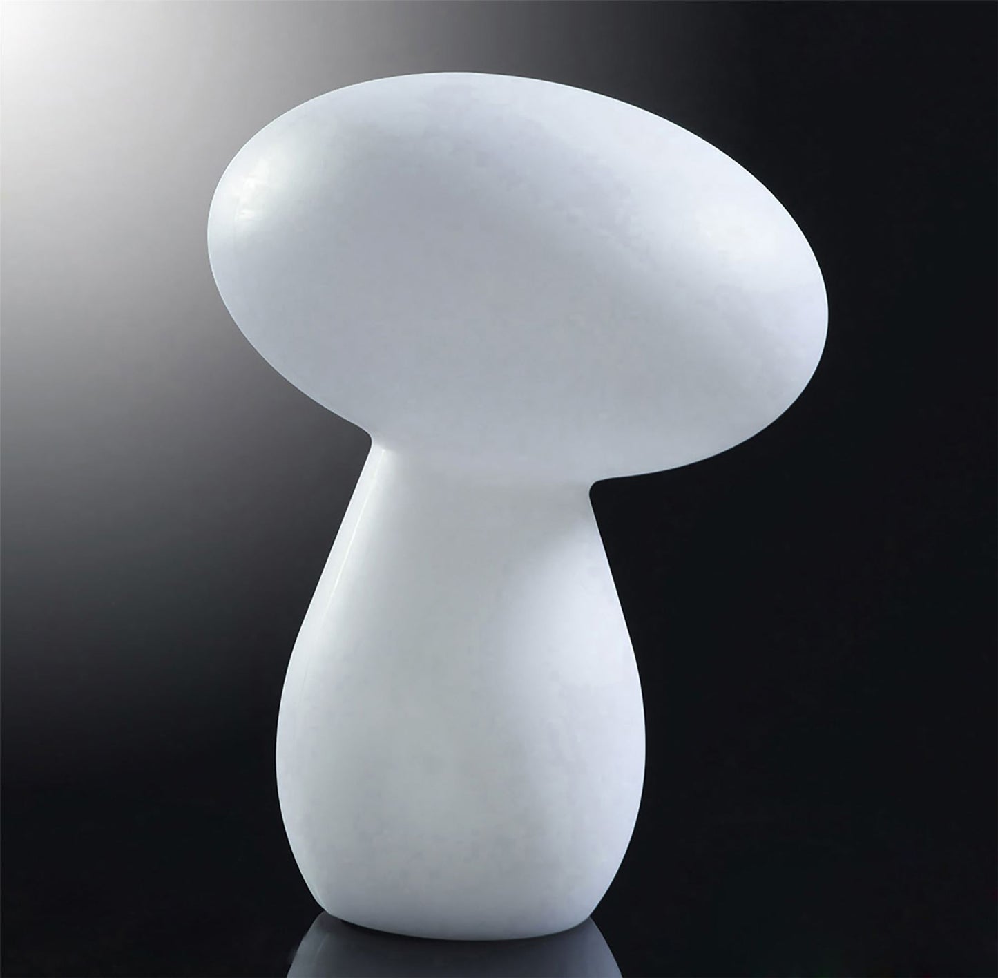 Mantra Pao Table Lamp 2 Light CFL In Line Switch Indoor, Opal White