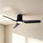 Ushuaia 133cm 30W LED Dimmable Ceiling Light With Built-In 35W DC Fan, 2700-5000K Remote & APP Control, 2400lm, Black, 5yrs Warranty