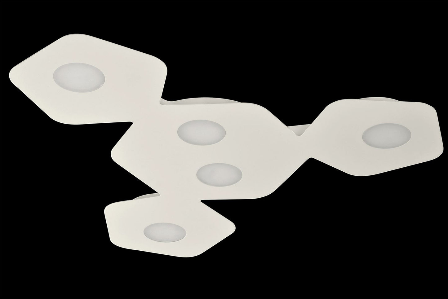 Mantra Area Ceiling Light, 5 x GX53 (Max 9W, Not Included), Sand White