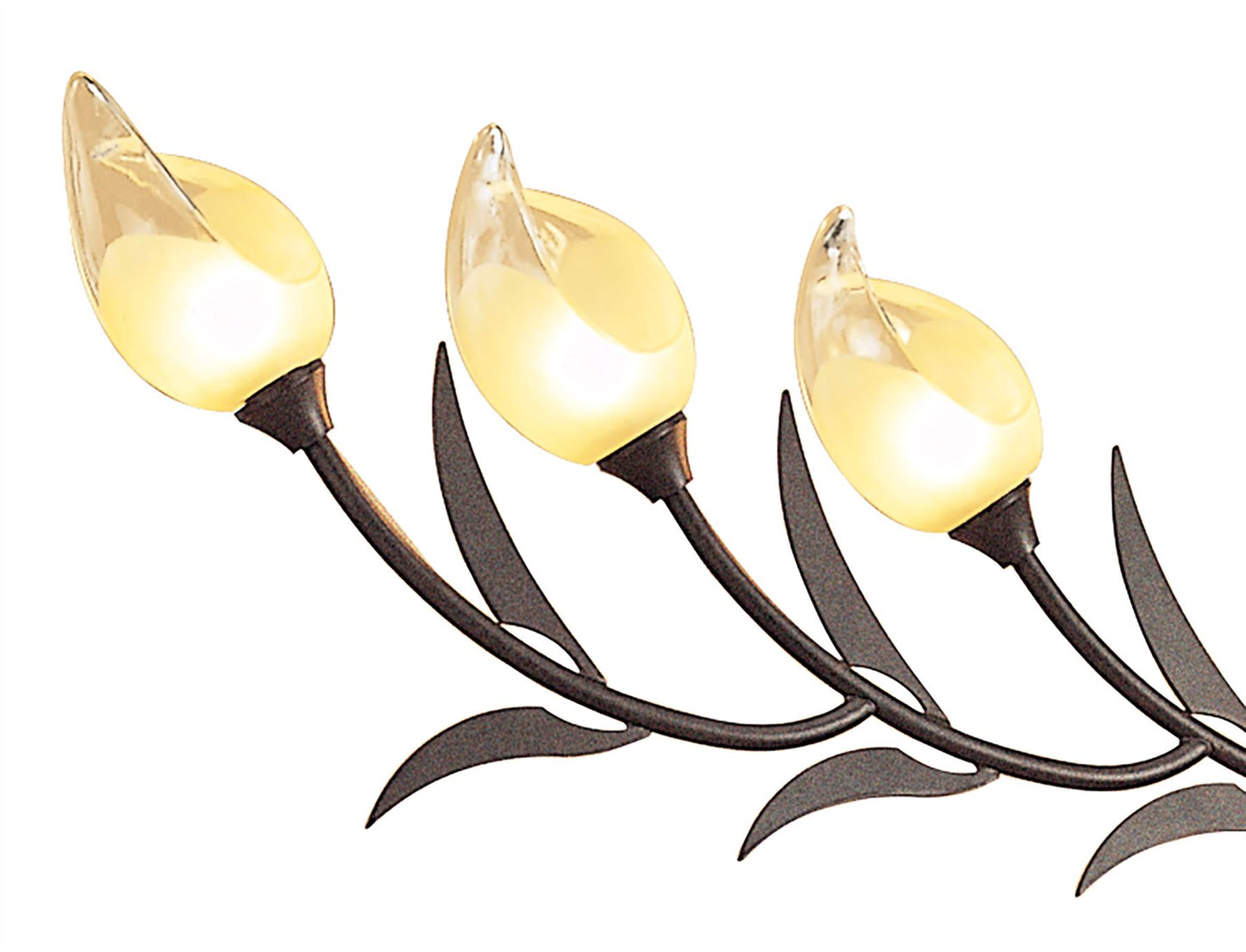 Mantra Holland Telescopic Pendant 9 Light G9, Brown/Black Oxide