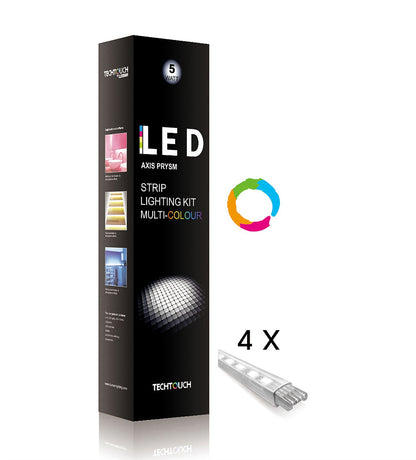Techtouch Axis Multi-Colour Kit 4x9 LED Rigid Strips (5W) Strip