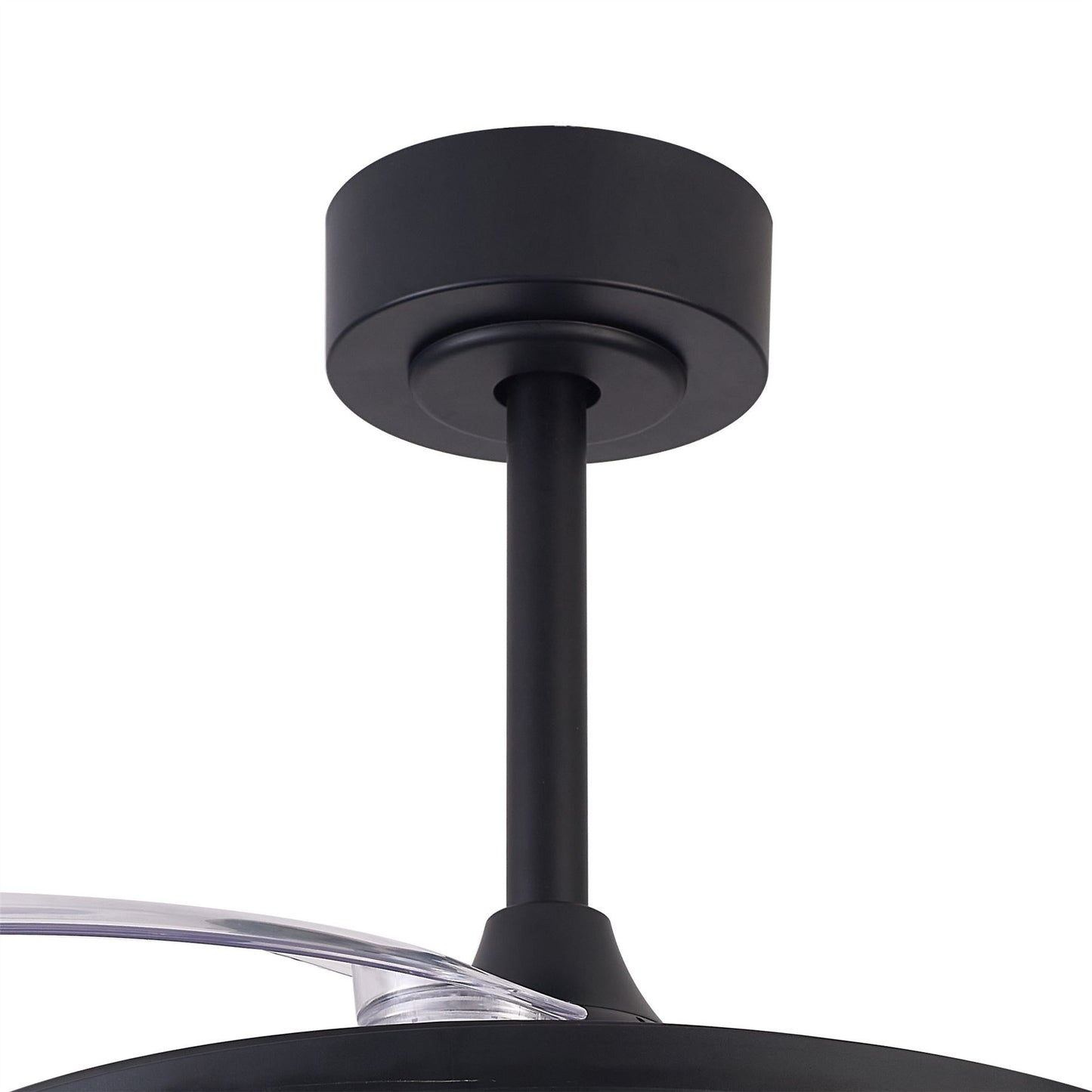 Siberia 50W LED Dimmable White/RGB Ceiling Light With Built-In 30W DC Fan, 3000-6500K Remote Control, 3200lm, Black, 5yrs Warranty