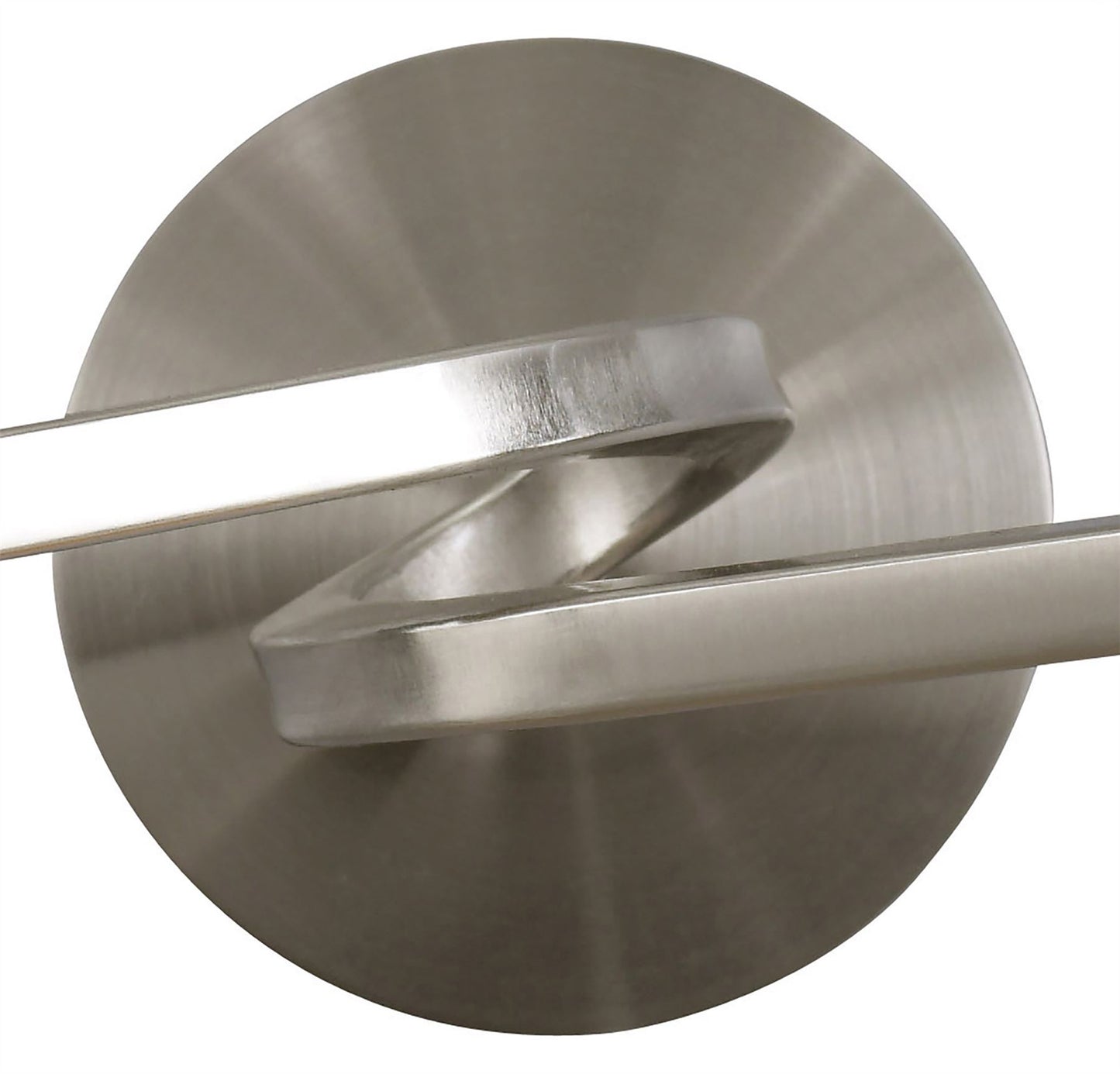 Mantra Alaska GU10 Wall Light Switched 2 Light L1/SGU10, Satin Nickel, CFL Lamps INCLUDED