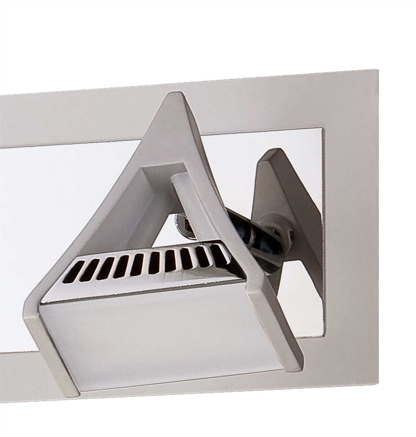 Mantra Fusion Filippo Linear Spot Light 4 Light LED 20W 3000K, 1750lm, Matt White/Polished Chrome, 3yrs Warranty