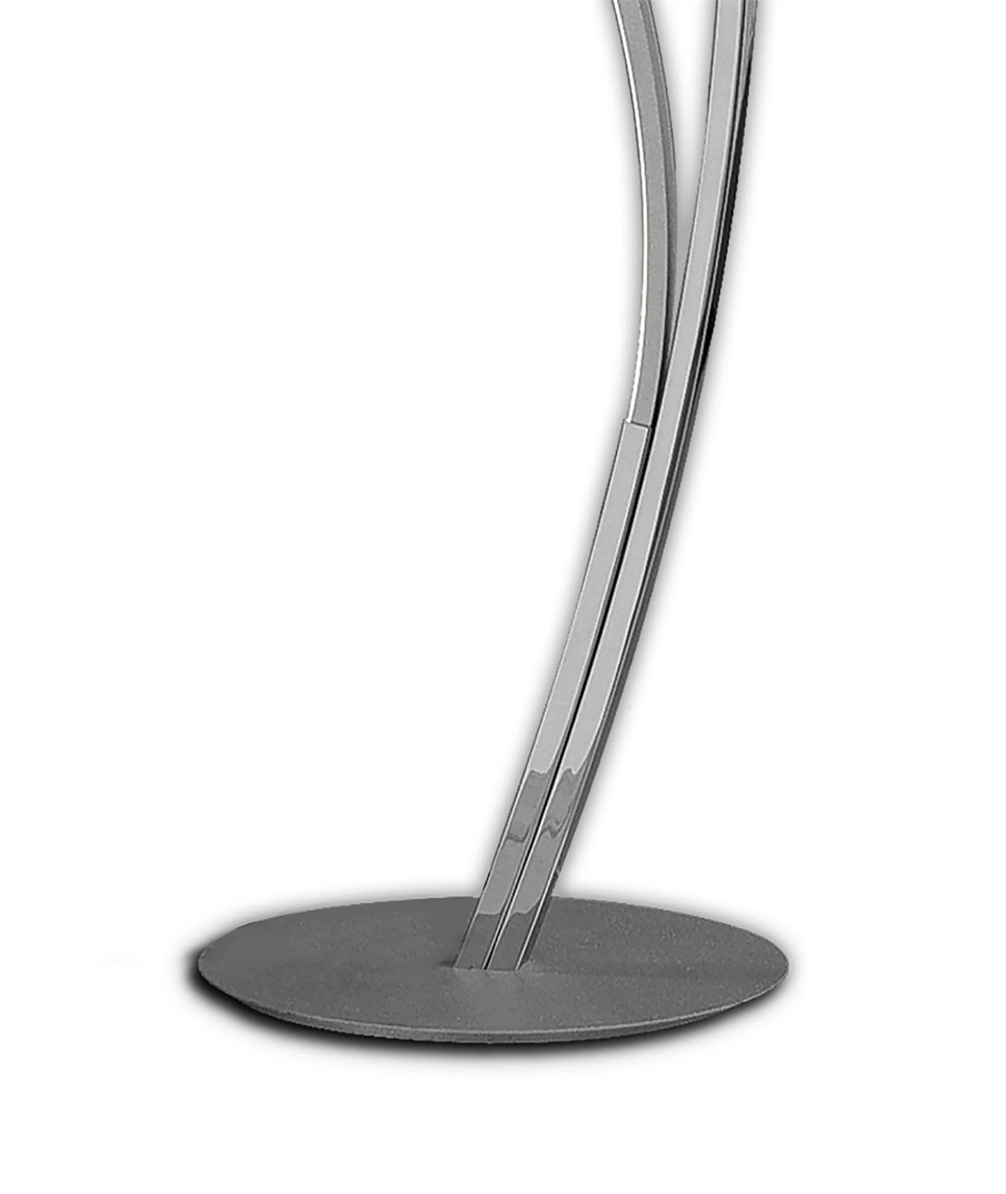Mantra M6108 Corinto Floor Lamp 174cm, 30W LED, 3000K, 2400lm Dimmable, Silver Chrome, 3yrs Warranty