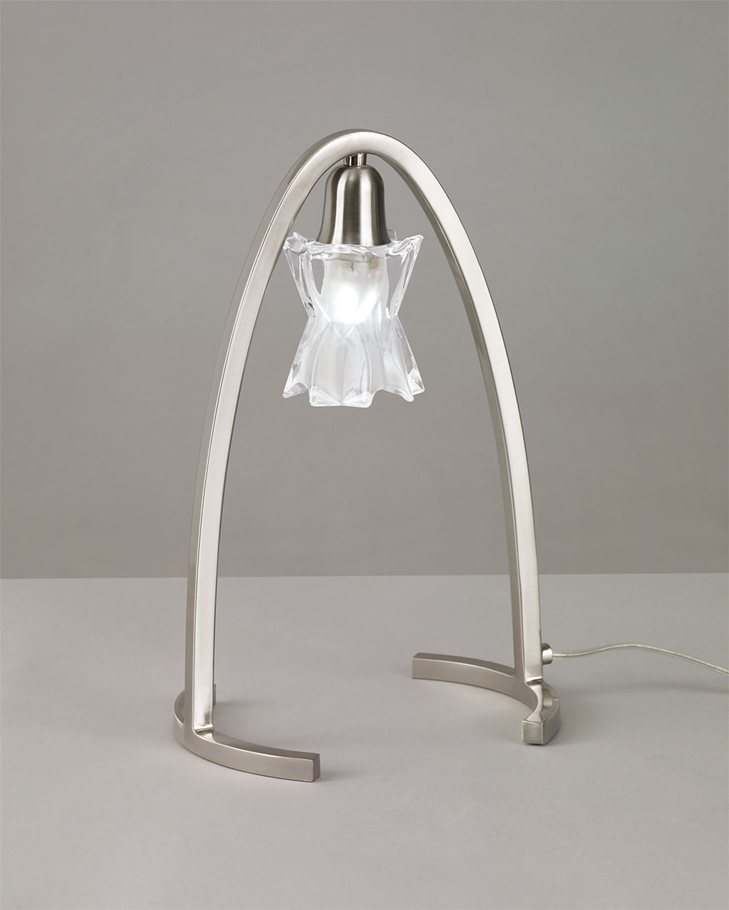 Mantra Alaska G9 Table 1 Light G9, Satin Nickel