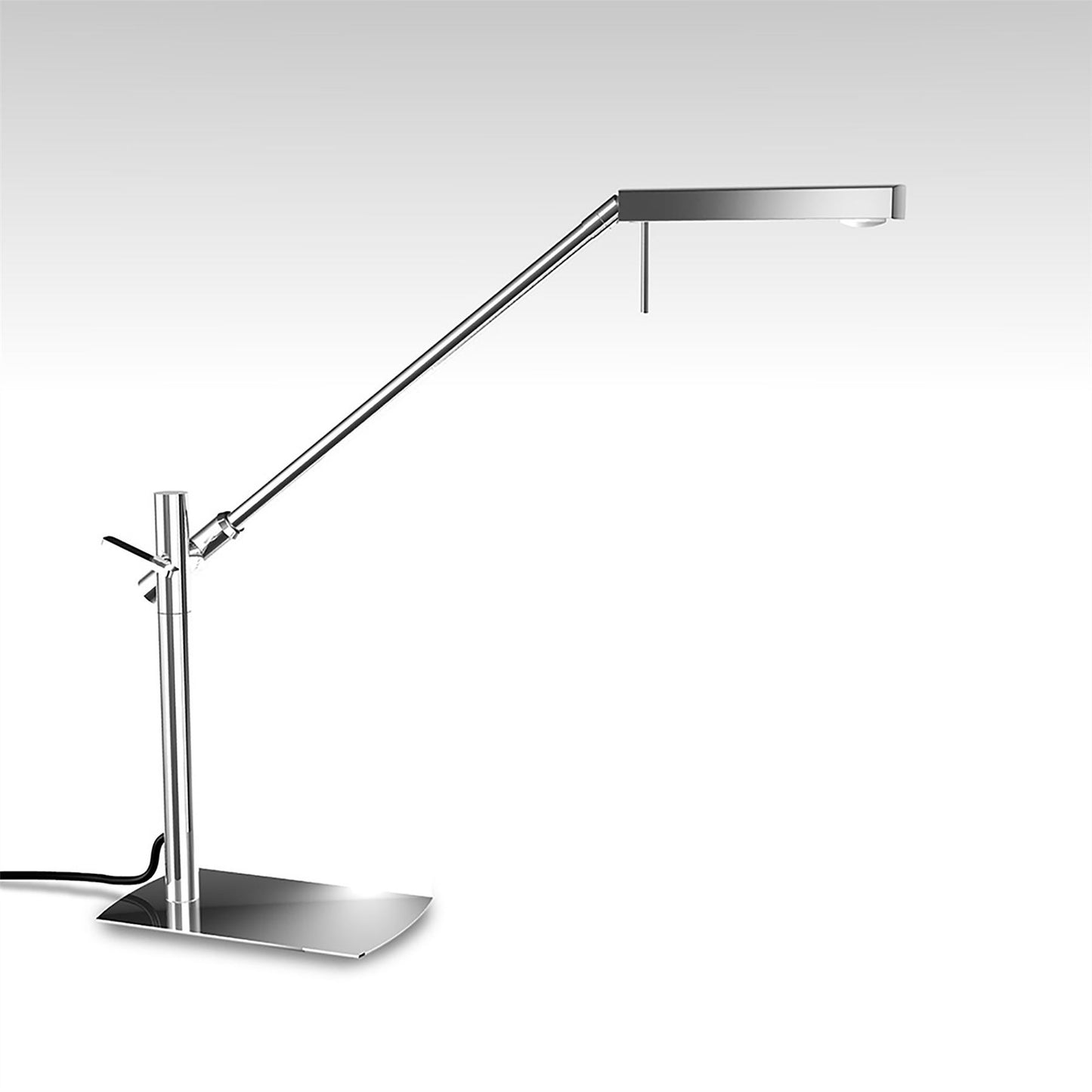 Mantra Phuket Table Lamp 1 Light 7W LED 3000K, 600lm, Touch Dimmer, Polished Chrome, 3yrs Warranty