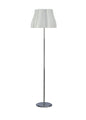Mantra M3722 Miss Floor Lamp 3 Light E27, Gloss White/Polished Chrome
